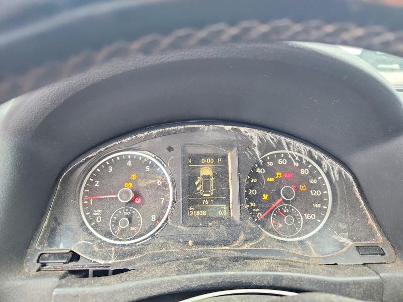 2010 Volkswagen Tiguan VIN WVGAV7AX1AW001677 COPART salvage auction — FRONT END, NC - SALVAGE CERTIFICATE OF TITLE, sold $500 on 2026-07-27 (photo 9)