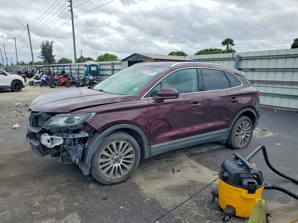 2017 Lincoln Mkc VIN 5LMCJ3D99HUL54620 COPART salvage auction — MECHANICAL, Wv - Certificate Of Title (P), sold $1,000 on 2026-07-29 (photo 1)