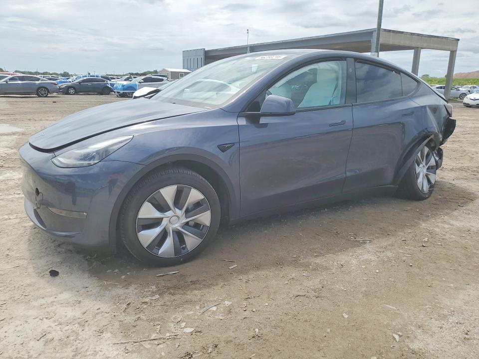 2023 Tesla VIN 7SAYGDEE7PA178199 COPART salvage auction — REAR END, Fl - Cert Of Title Slvg Rebuildable, sold $10,300 on 2026-07-14 (photo 1)