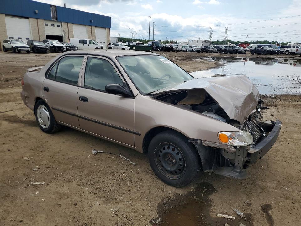 1999 Toyota Corolla VIN 2T1BR12E4XC110384 COPART salvage auction — FRONT END, MI - DEALER ONLY CLEAN TITLE, sold $300 on 2026-07-02 (photo 4)