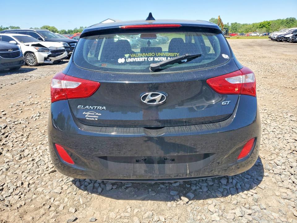 2013 Hyundai Elantra VIN KMHD35LE5DU041604 COPART salvage auction — FRONT END, Oh - Cert Of Title-Salvage, sold $775 on 2026-07-09 (photo 6)