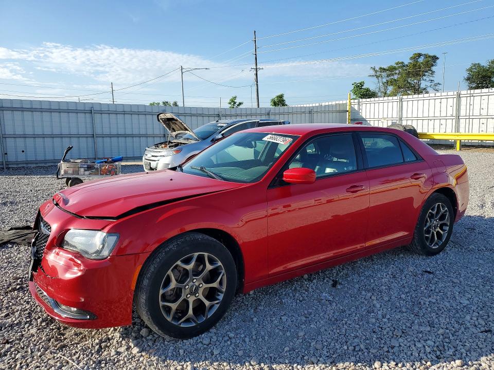 2017 Chrysler 300 VIN 2C3CCAGG4HH506861 COPART salvage auction — FRONT END, Ia - Cert Of Title-Salvage Title, sold $8,200 on 2026-07-31 (photo 1)