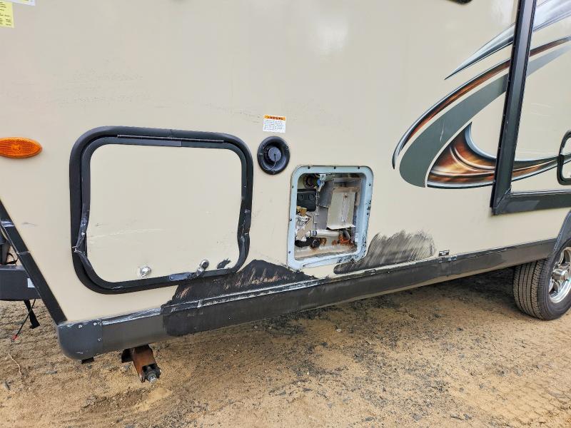 2020 Rockwood Mini lite VIN 4X4TRLW2XLD431580 COPART salvage auction — SIDE, VT - CERT OF TITLE-SALVAGE VEHICLE, sold $2,800 on 2026-09-18 (photo 9)