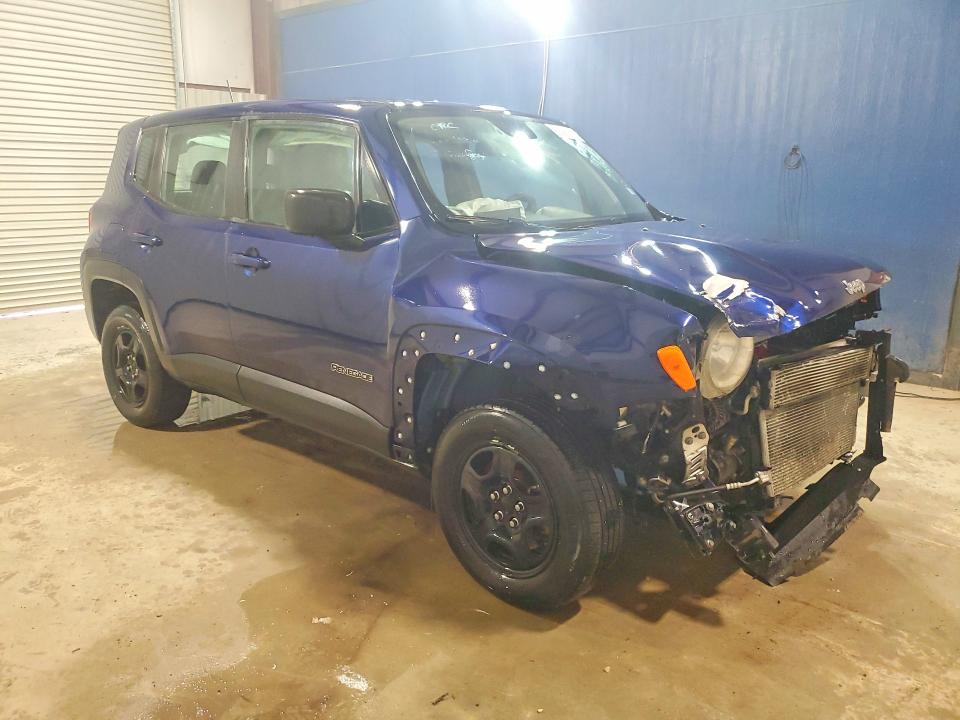 2020 Jeep Renegade VIN ZACNJBAB8LPL75824 COPART salvage auction — FRONT END, Tx - Certificate Of Title, sold $675 on 2026-07-02 (photo 4)