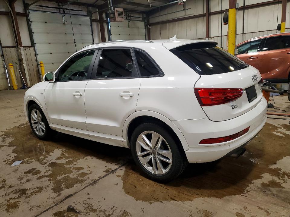 2018 Audi Q3 VIN WA1ECCFSXJR022134 COPART salvage auction — UNDERCARRIAGE, Pa - Certificate Of Salvage, sold $6,800 on 2026-07-07 (photo 2)