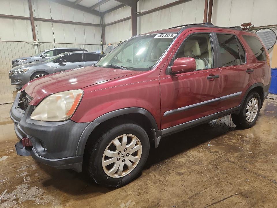2006 Honda Cr-v VIN SHSRD78886U402656 COPART salvage auction — FRONT END, Pa - Certificate Of Salvage, sold $1,500 on 2026-07-10 (photo 1)