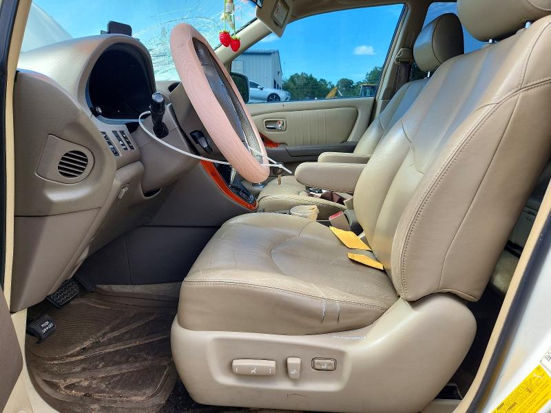 2002 Lexus Rx VIN JTJGF10U120121173 COPART salvage auction — FRONT END, Al - Cert Of Title-Salvage Title, sold $250 on 2026-07-20 (photo 7)