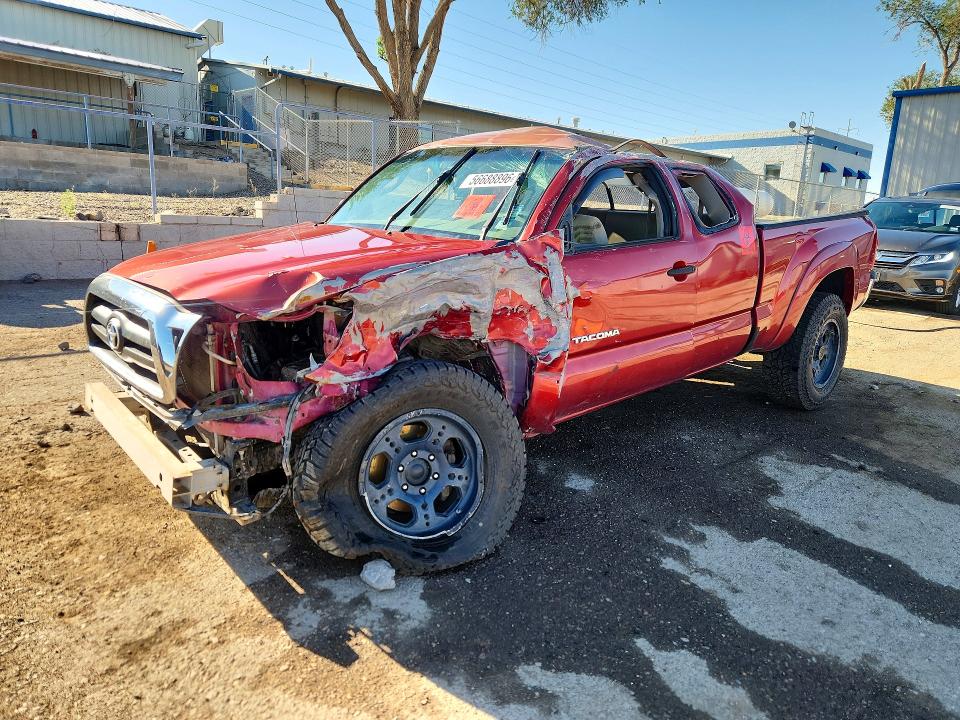 2006 Toyota Tacoma VIN 5TEUX42N36Z209111 COPART salvage auction — ROLLOVER, NM - NON-REPAIRABLE VEHICLE CERT, sold $425 on 2026-07-27 (photo 1)