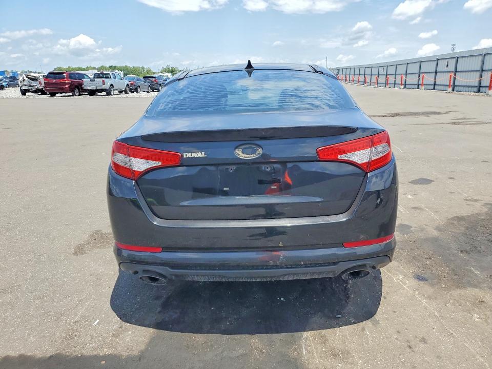 2012 Kia VIN 5XXGR4A64CG059585 COPART salvage auction — FRONT END, Fl - Cert Of Title Slvg Rebuildable, sold $800 on 2026-07-06 (photo 6)
