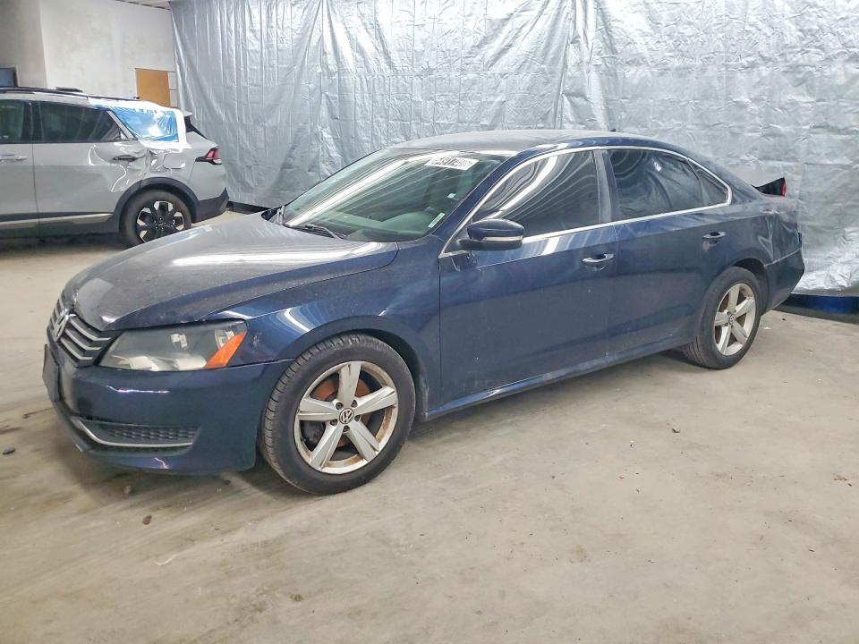 2013 Volkswagen Passat VIN 1VWBH7A35DC086927 COPART salvage auction — REAR END, Wv - Certificate Of Title, sold $90 on 2026-07-07 (photo 1)