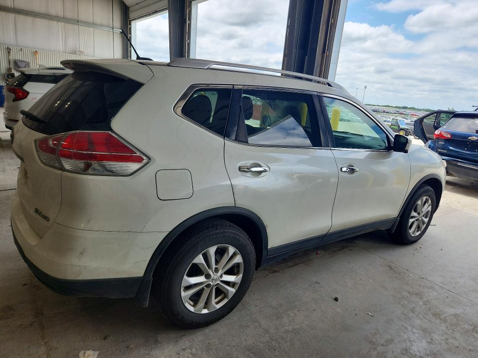 2016 Nissan Rogue VIN KNMAT2MV3GP675226 COPART salvage auction — FRONT END, Ne - Cert Of Title-Salvage, sold $1,600 on 2026-07-14 (photo 3)