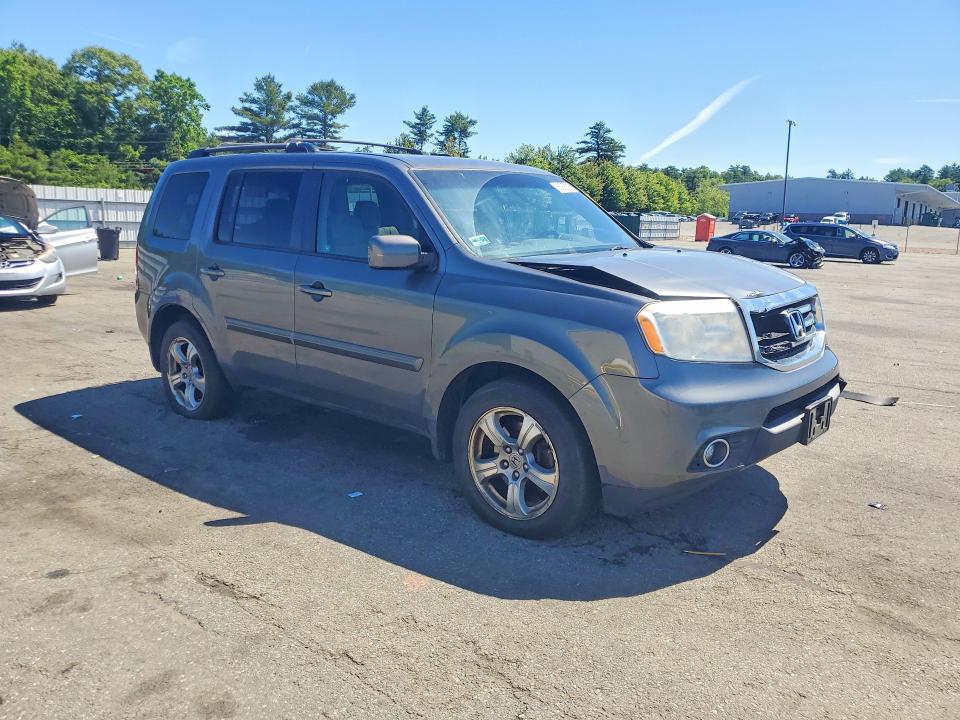 2012 Honda Pilot VIN 5FNYF4H40CB084889 COPART salvage auction — FRONT END, Ri - Salvage Certificate Of Title, sold $325 on 2026-07-28 (photo 4)