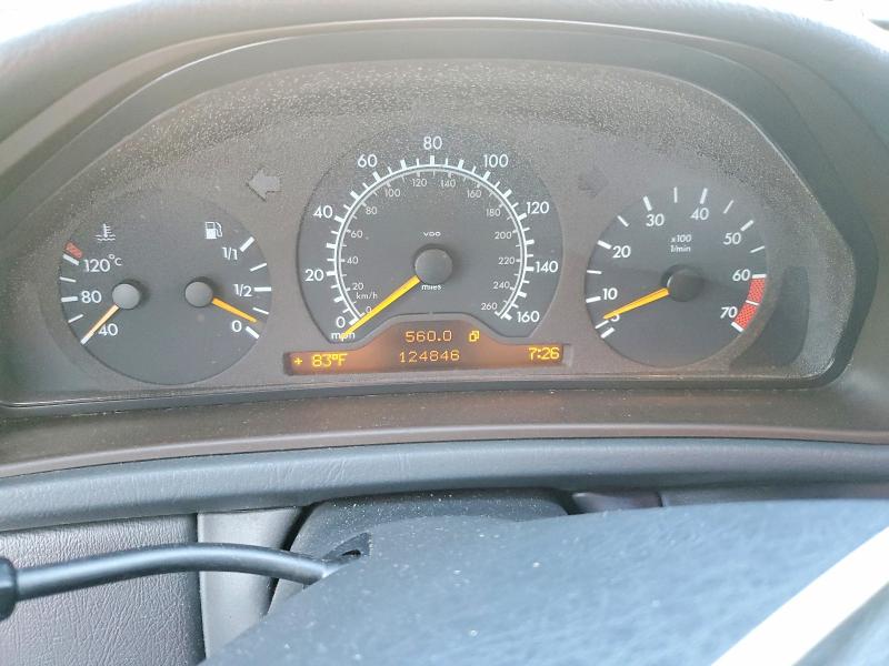 1999 Mercedes-benz Clk-class VIN WDBLJ70G4XF100267 COPART salvage auction — FRONT END, FL - CERT OF TITLE SLVG REBUILDABLE, sold $275 on 2026-07-17 (photo 9)