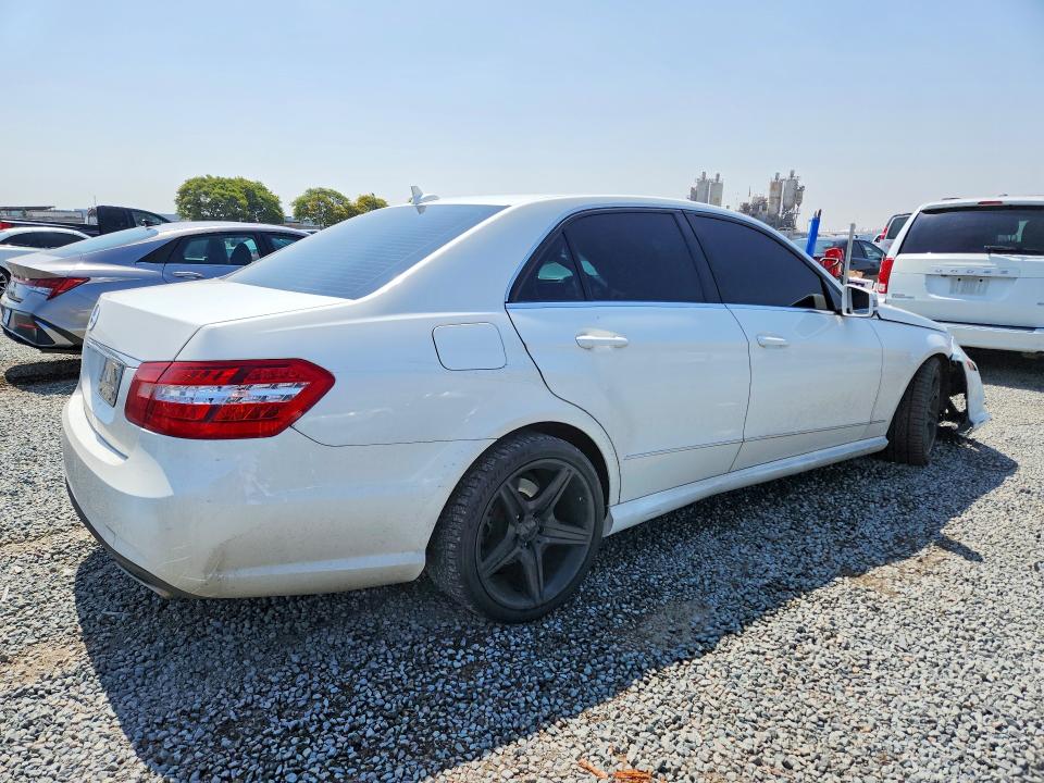 2013 Mercedes-benz E-class VIN WDDHF5KB8DA704353 COPART salvage auction — FRONT END, Ca - Salvage Certificate, sold $725 on 2026-07-24 (photo 3)