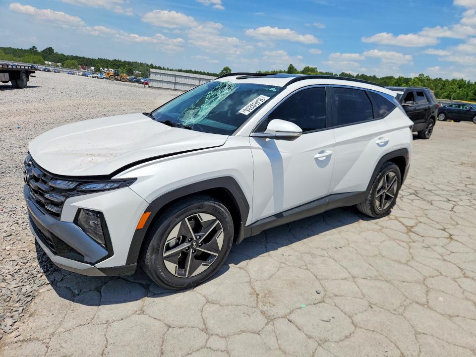 2025 Hyundai Tucson VIN 3KMJC3DE1SE019781 COPART salvage auction — FRONT END, Tn - Salvage Certificate, sold $8,700 on 2026-07-09 (photo 1)