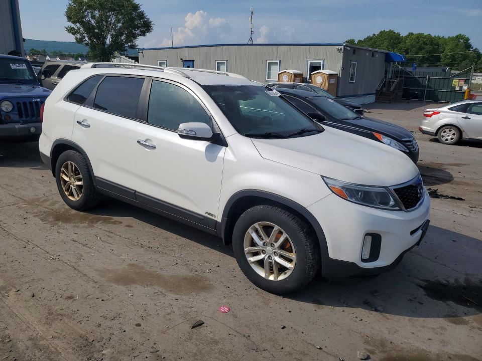 2014 Kia Sorento VIN 5XYKTCA60EG440273 COPART salvage auction — MECHANICAL, Pa - Cert Of Title, sold $875 on 2026-07-29 (photo 4)
