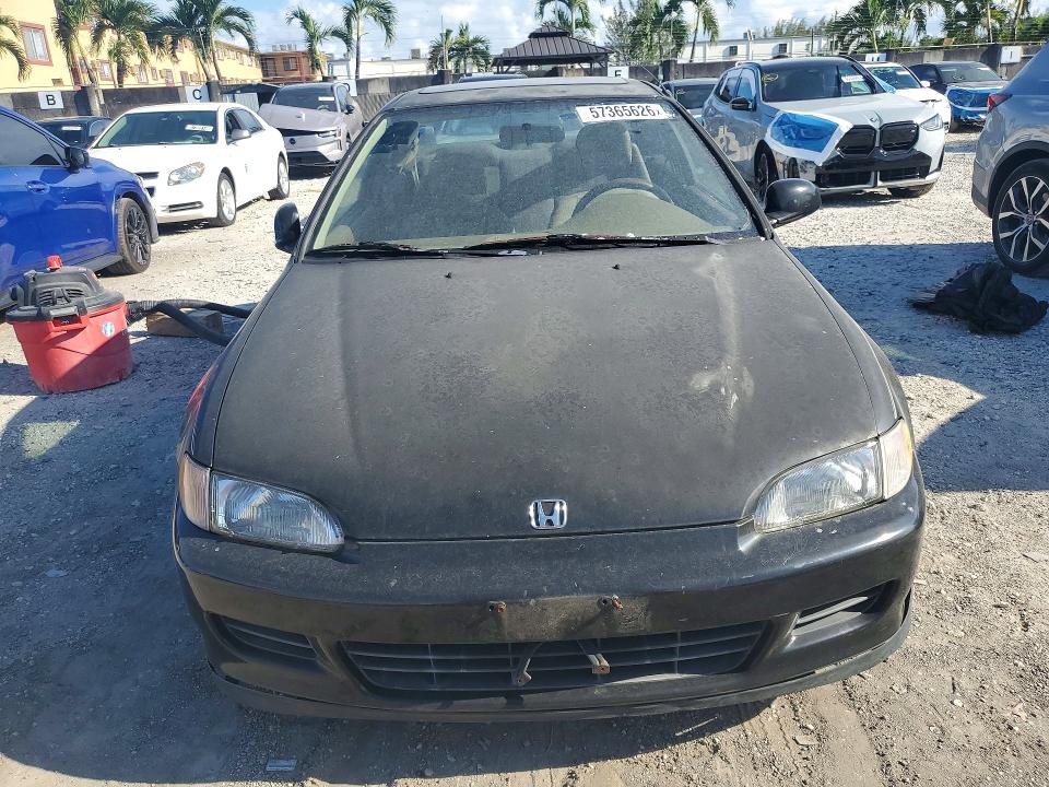 1993 Honda Civic VIN 1HGEJ1251PL034041 COPART salvage auction — MECHANICAL, Md - Certificate Of Title, sold $525 on 2026-07-09 (photo 5)