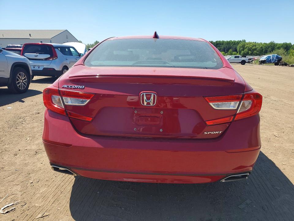 2018 Honda Accord VIN 1HGCV1F38JA182288 COPART salvage auction — FRONT END, Oh - Cert Of Title-Salvage, sold $5,800 on 2026-07-02 (photo 6)