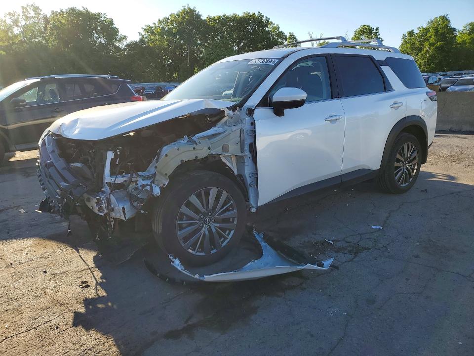2025 Nissan Pathfinder VIN 5N1DR3CD3SC265421 — COPART salvage auction photo