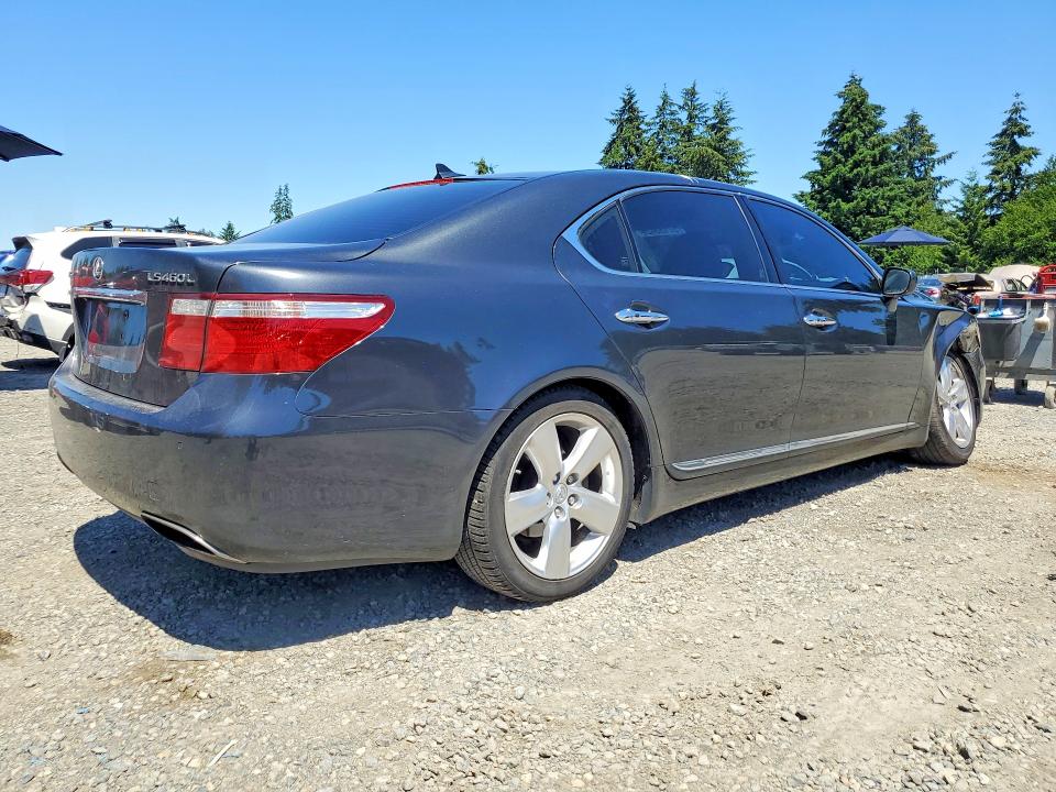2007 Lexus Ls 460 VIN JTHGL46F275017953 COPART salvage auction — FRONT END, WA - BILL OF SALE, sold $1,150 on 2026-07-17 (photo 3)