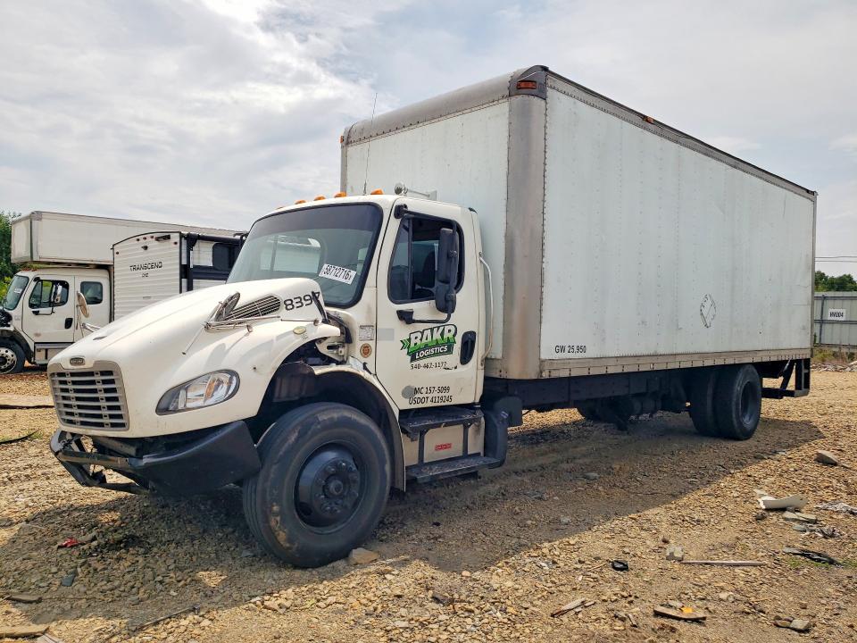 2014 Freightliner M2 106 VIN 3ALACWDT0EDFT8397 COPART salvage auction — FRONT END, VA - CERT OF TITLE - SALVAGE, sold $3,600 on 2026-08-26 (photo 1)
