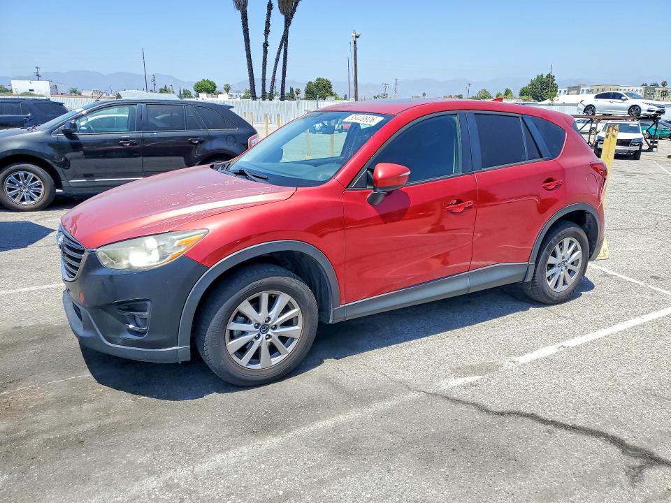 2016 Mazda Cx-5 VIN JM3KE2CY5G0816727 COPART salvage auction — FRONT END, Ca - Salvage Certificate, sold $2,200 on 2026-07-24 (photo 1)