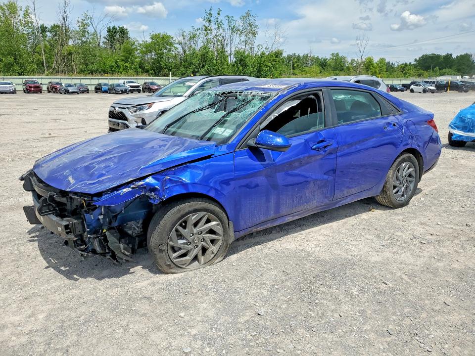 2024 Hyundai Elantra VIN KMHLM4DG4RU729894 COPART salvage auction — FRONT END, Ny - Mv-907A Salvage Certificate, sold $2,050 on 2026-07-06 (photo 1)