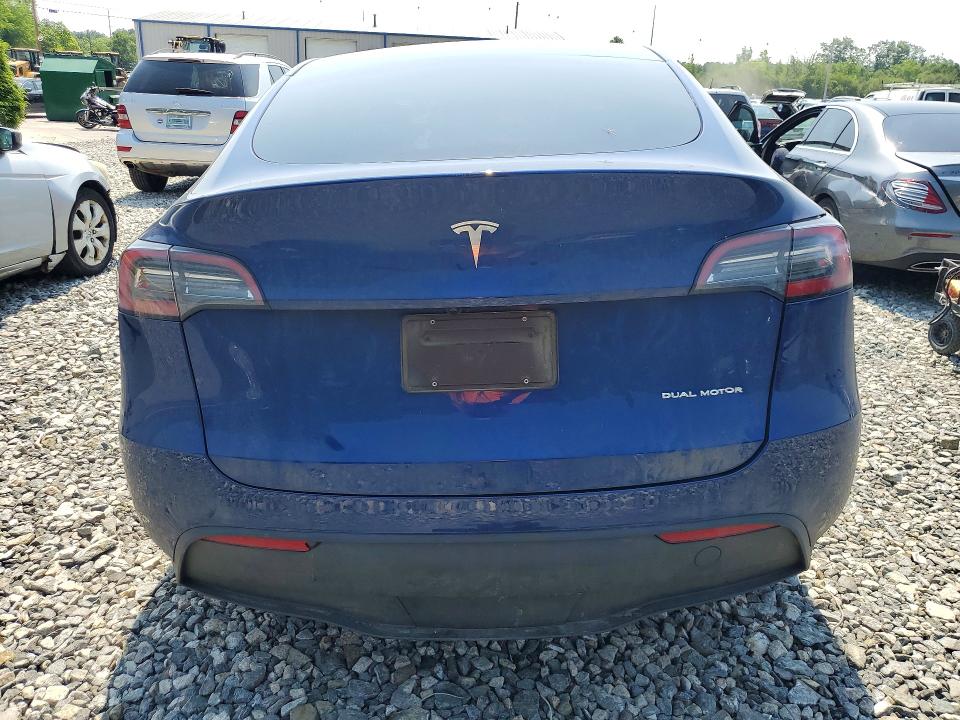 2024 Tesla Model y VIN 7SAYGDEE8RA233827 COPART salvage auction — SIDE, Ma - Cert Of Title-Salvage, sold $10,600 on 2026-07-08 (photo 6)