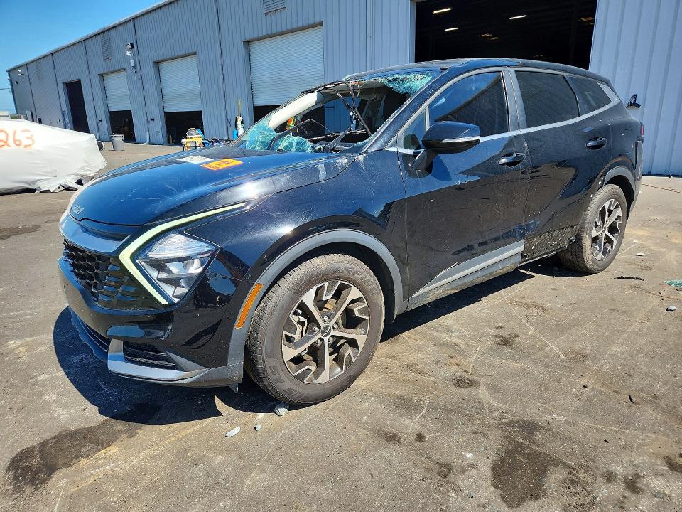 2023 Kia Sportage VIN 5XYK33AF9PG070959 COPART salvage auction — ROOF, Fl - Certificate Of Destruction, sold $6,100 on 2026-07-15 (photo 1)