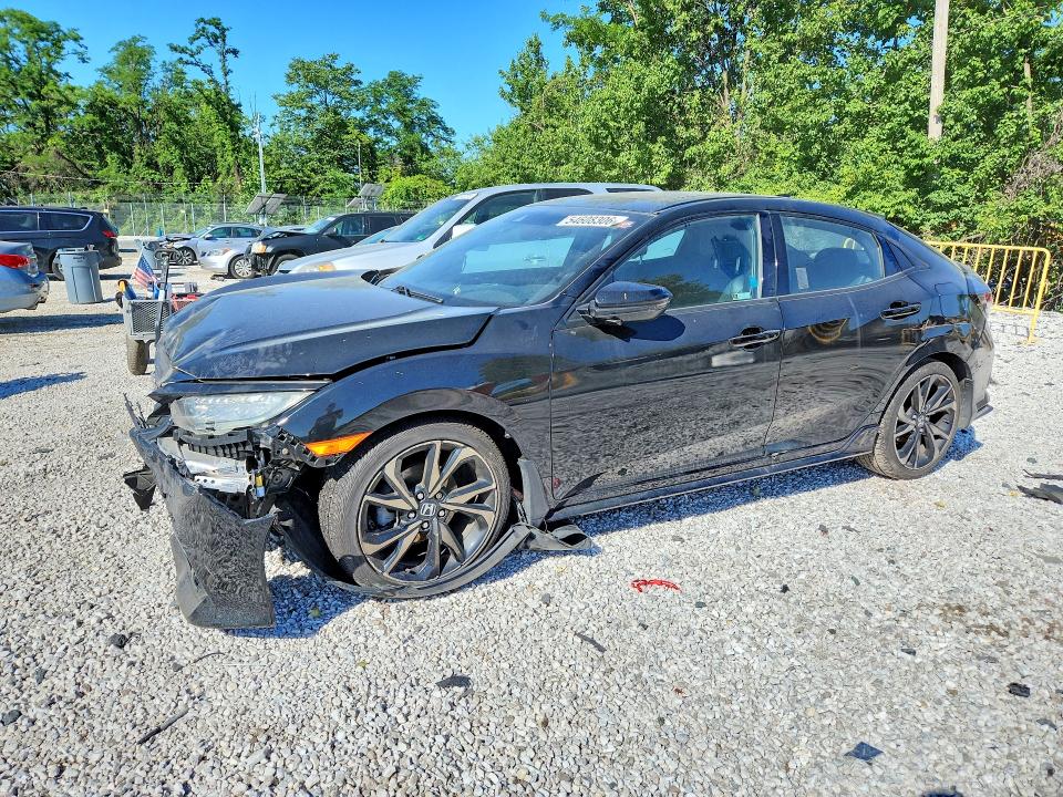 2019 Honda VIN SHHFK7H9XKU408850 COPART salvage auction — FRONT END, Md - Cert Of Salvage > 75% Damage, sold $5,600 on 2026-07-07 (photo 1)