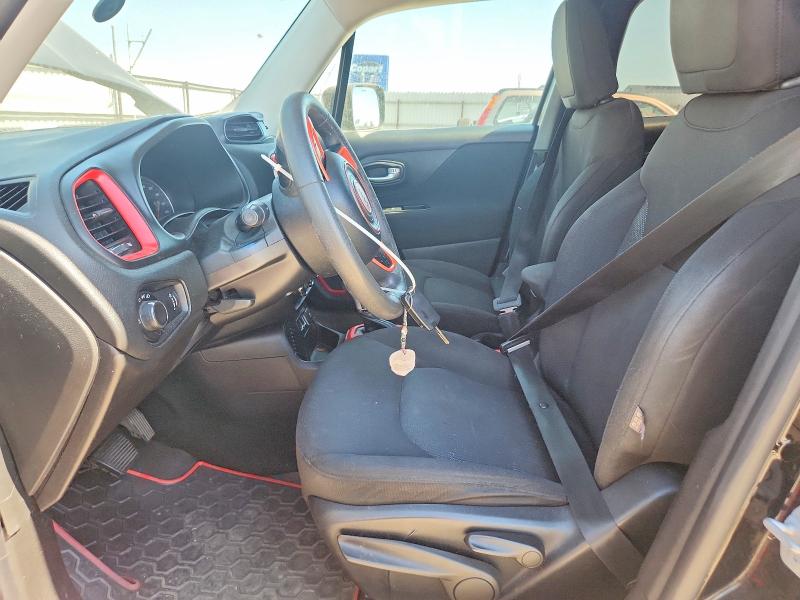 2015 Jeep Renegade VIN ZACCJAAT8FPB82123 COPART salvage auction — FRONT END, Ca - Salvage Certificate, sold $800 on 2026-07-10 (photo 7)