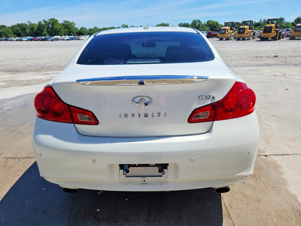 2012 Infiniti VIN JN1CV6AR0CM971983 COPART salvage auction — FRONT END, IL - SALVAGE CERTIFICATE, sold $1,250 on 2026-07-08 (photo 6)