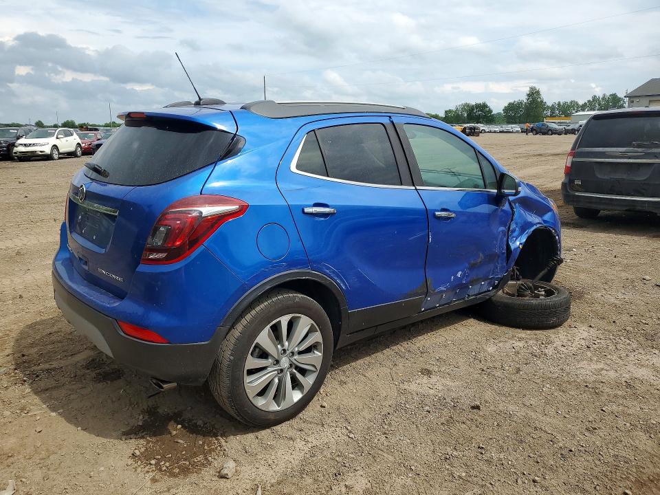 2018 Buick Encore VIN KL4CJASB4JB563048 COPART salvage auction — SIDE, Mi - Certificate Of Title, sold $225 on 2026-07-29 (photo 3)