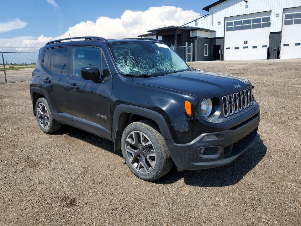 2016 Jeep Renegade VIN ZACCJBBT7GPE10117 COPART salvage auction — FRONT END, Ab - Bos - Salvage, sold $775 on 2026-07-09 (photo 4)