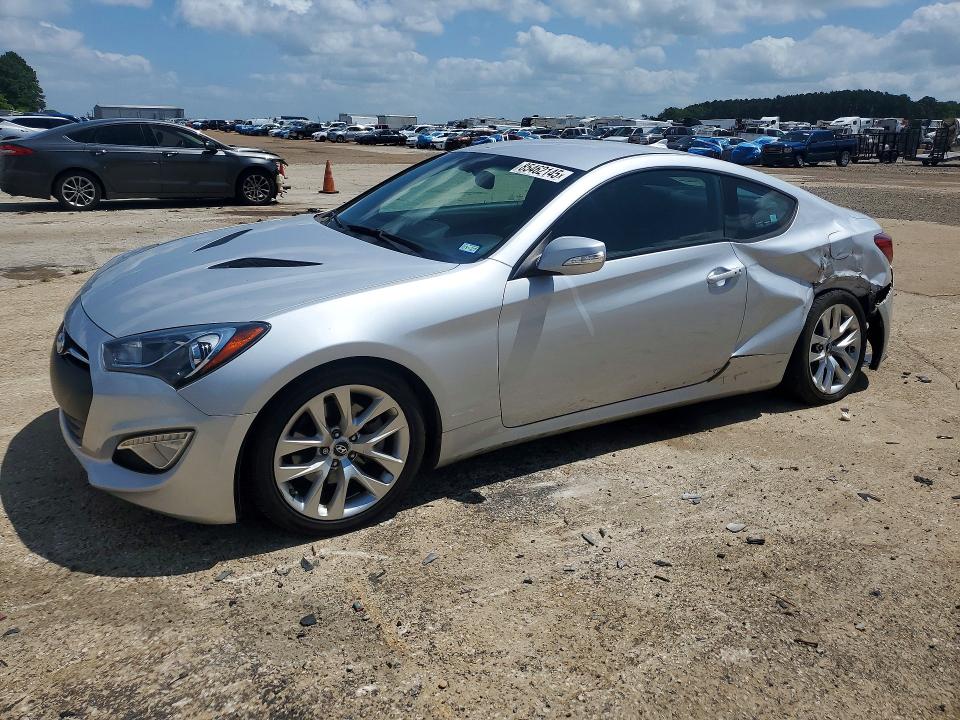 2015 Hyundai Genesis VIN KMHHU6KJ8FU124370 COPART salvage auction — REAR END, Tx - Salvage Vehicle Title, sold $1,950 on 2026-07-13 (photo 1)