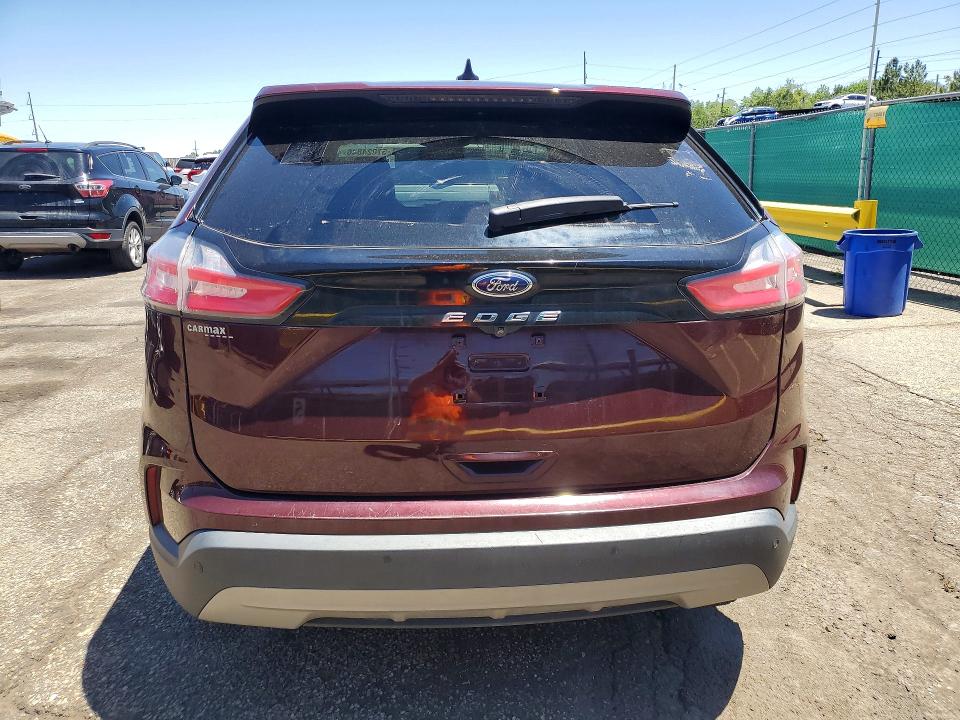 2021 Ford VIN 2FMPK3J91MBA21396 COPART salvage auction — HAIL, Co - Dis/Dlr/Exp Only Clean Title, sold $4,900 on 2026-07-03 (photo 6)