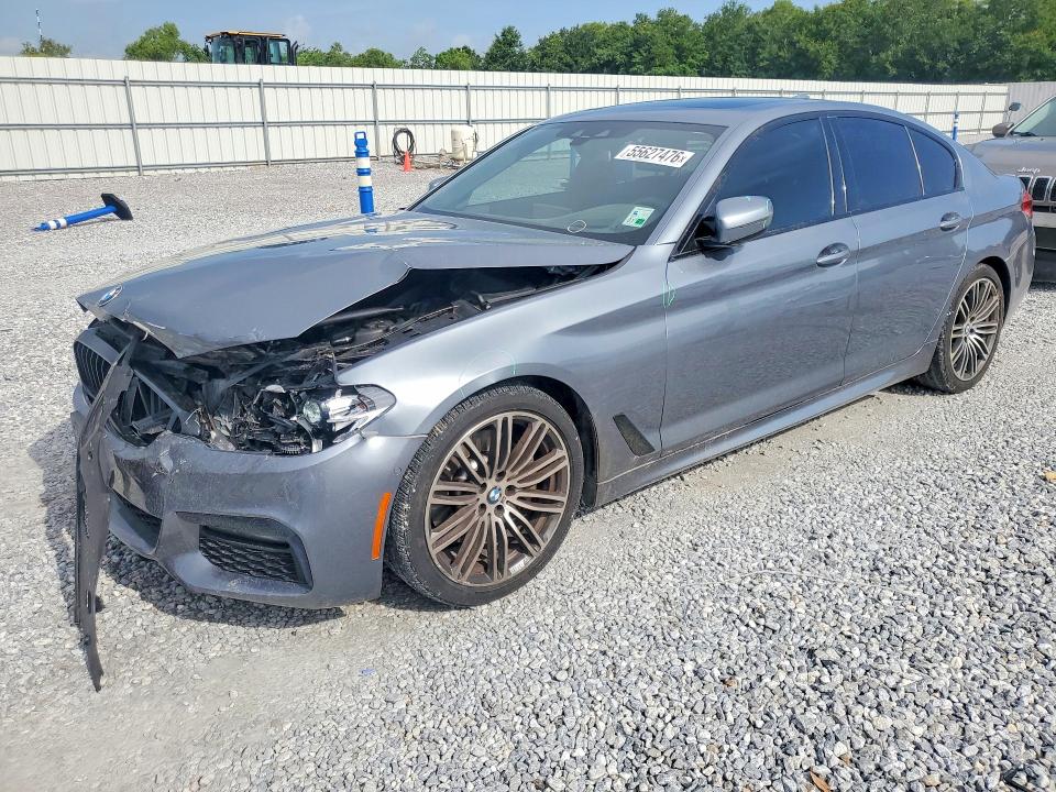 2019 BMW 5er VIN WBAJE5C58KWW17606 COPART salvage auction — FRONT END, La - Cert Of Title-Salvage, sold $9,900 on 2026-07-13 (photo 1)