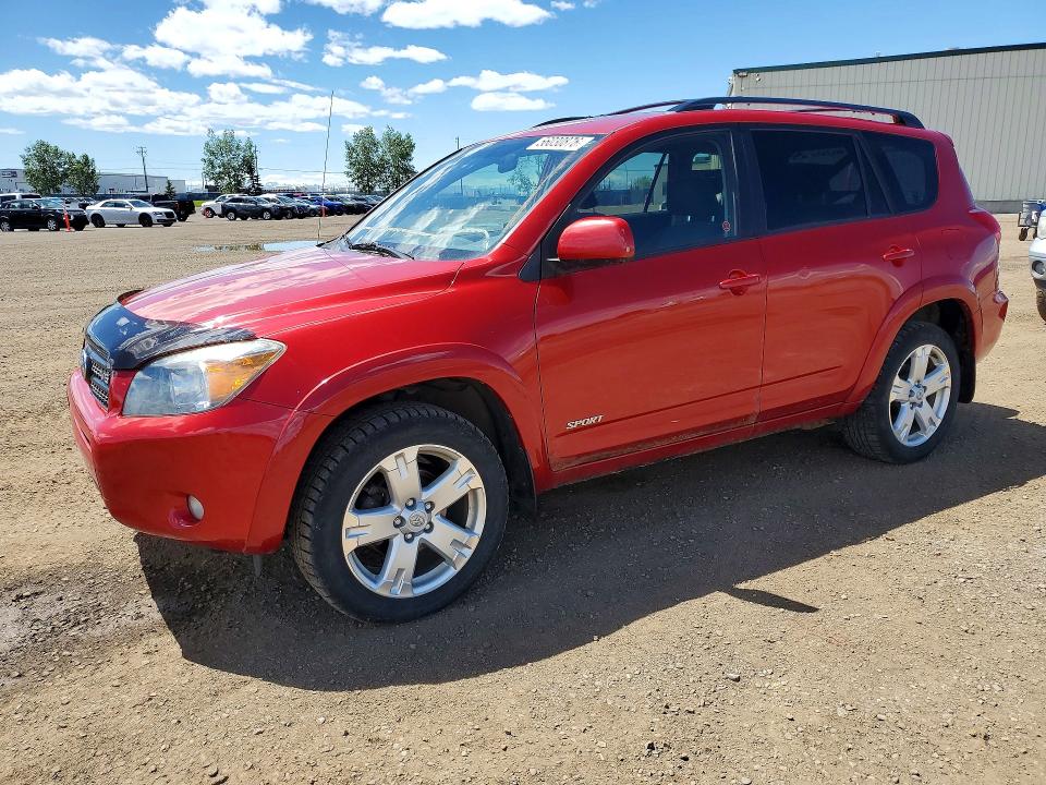 2006 Toyota Rav4 VIN JTMBK32V666002225 COPART salvage auction — REAR END, AB - BOS - SALVAGE, sold $200 on 2026-07-21 (photo 1)