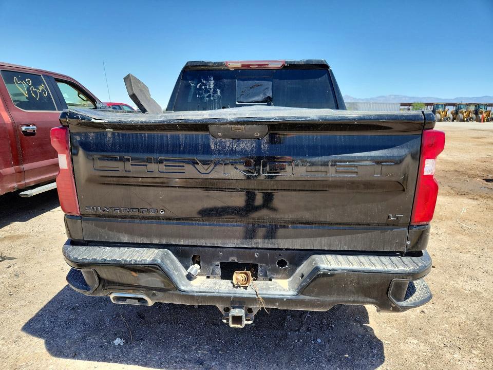 2021 Chevrolet Silverado 1500 VIN 1GCPYFED6MZ359246 COPART salvage auction — VANDALISM, Az - Cert Of Title - Salvage, sold $5,100 on 2026-07-10 (photo 6)