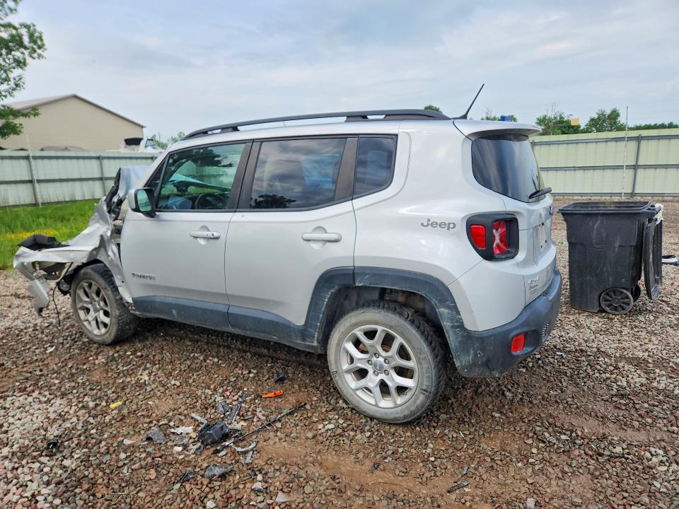 2016 Jeep Renegade VIN ZACCJBBT1GPD53736 COPART salvage auction — FRONT END, Pa - Certificate Of Salvage, sold $250 on 2026-08-03 (photo 2)