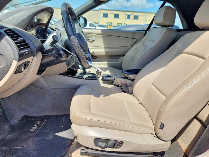 2012 BMW 1er VIN WBAUL7C56CVM83426 COPART salvage auction — REAR END, TX - SALVAGE VEHICLE TITLE, sold $600 on 2026-07-13 (photo 7)