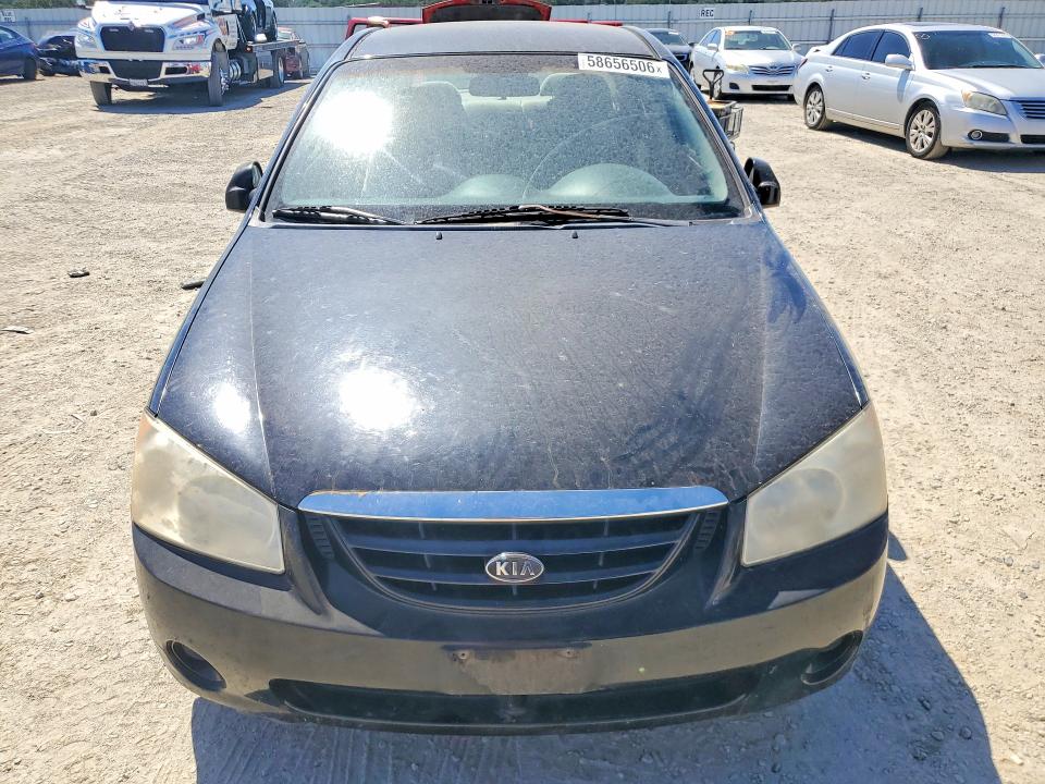 2006 Kia Spectra VIN KNAFE122065247057 COPART salvage auction — MECHANICAL, CA - DIS/DLR/EXP ONLY CLEAN TITLE, sold $50 on 2026-07-24 (photo 5)