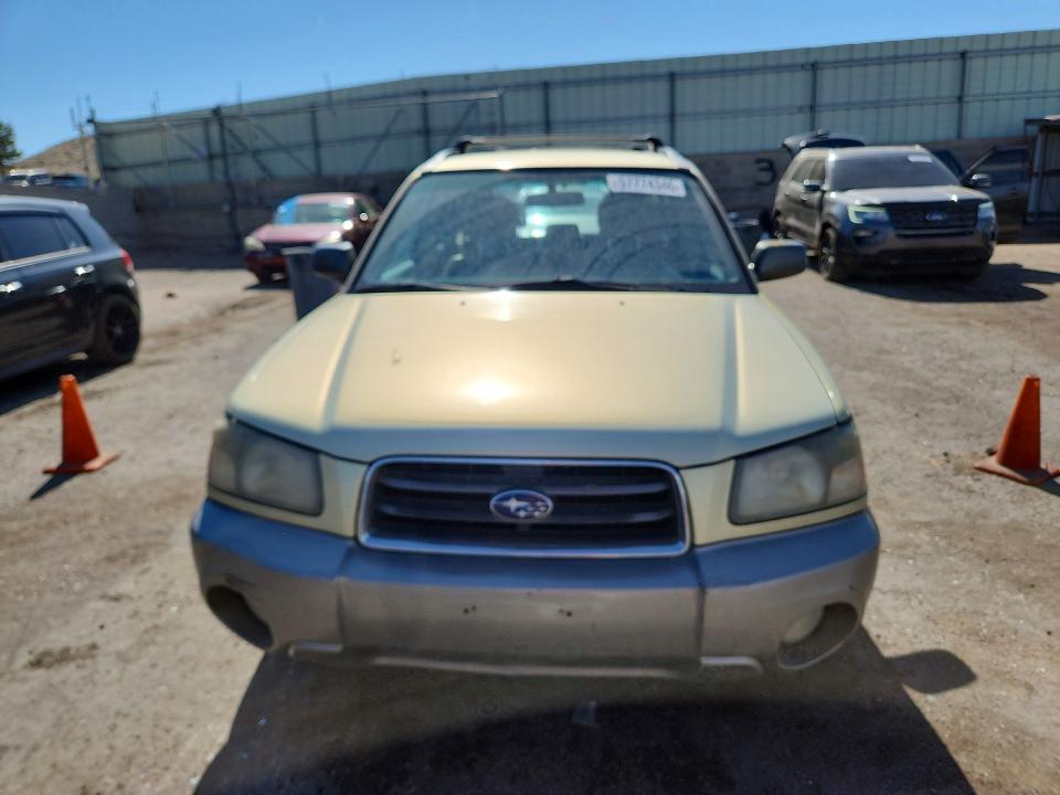2003 Subaru Forester VIN JF1SG65603H756024 COPART salvage auction — MINOR DENT/SCRATCHES, Nm - Cert Of Title-Salvage, sold $200 on 2026-07-27 (photo 5)