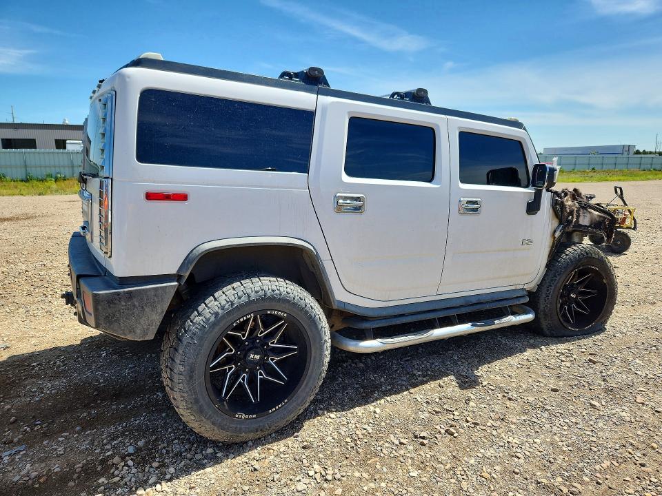 2006 Hummer H2 VIN 5GRGN23U66H103121 COPART salvage auction — Burn Engine, Nd - Cert Of Title - Salvage Vehicl, sold $275 on 2026-09-21 (photo 3)