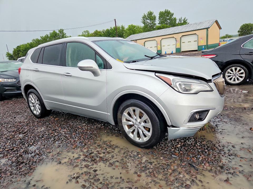 2017 Buick Envision VIN LRBFXBSAXHD199651 COPART salvage auction — FRONT END, Il - Salvage Certificate, sold $750 on 2026-08-03 (photo 4)