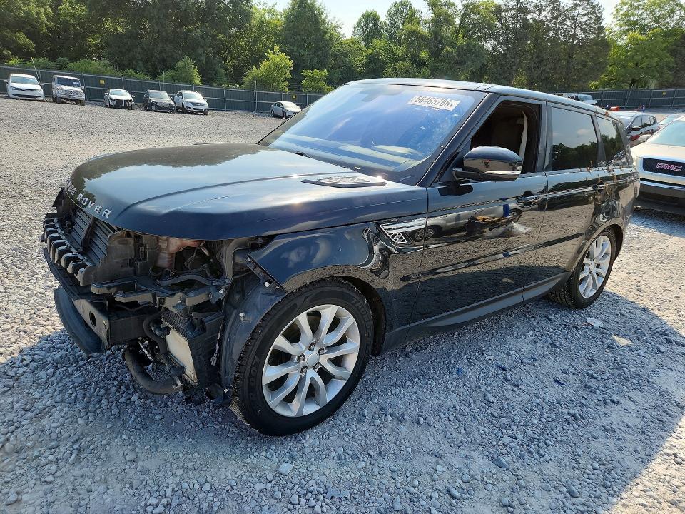 2016 Land rover RANGE ROVER VIN SALWR2KF0GA106720 COPART salvage auction — FRONT END, Tn - Salvage Certificate, sold $4,100 on 2026-07-23 (photo 1)