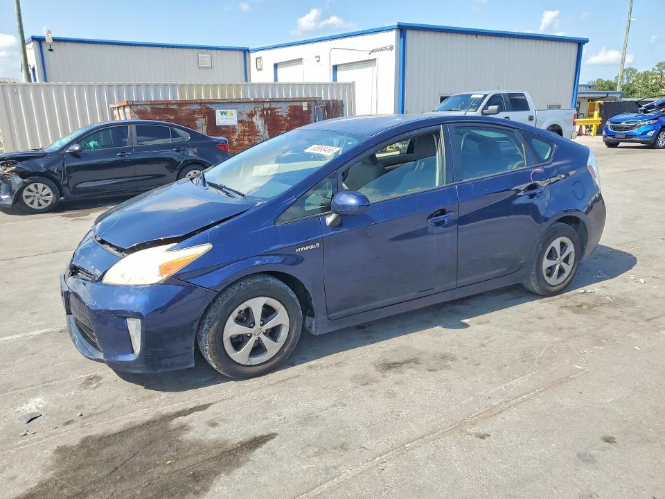 2013 Toyota Prius VIN JTDKN3DU2D1629431 COPART salvage auction — FRONT END, Fl - Cert Of Title Slvg Rebuildable, sold $725 on 2026-07-14 (photo 1)