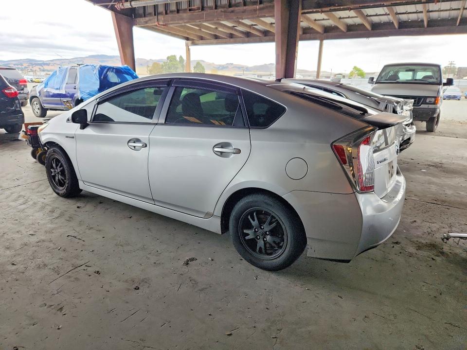 2012 Toyota Prius VIN JTDKN3DU2C5388199 COPART salvage auction — FRONT END, CA - SALVAGE CERTIFICATE, sold $300 on 2026-07-16 (photo 2)
