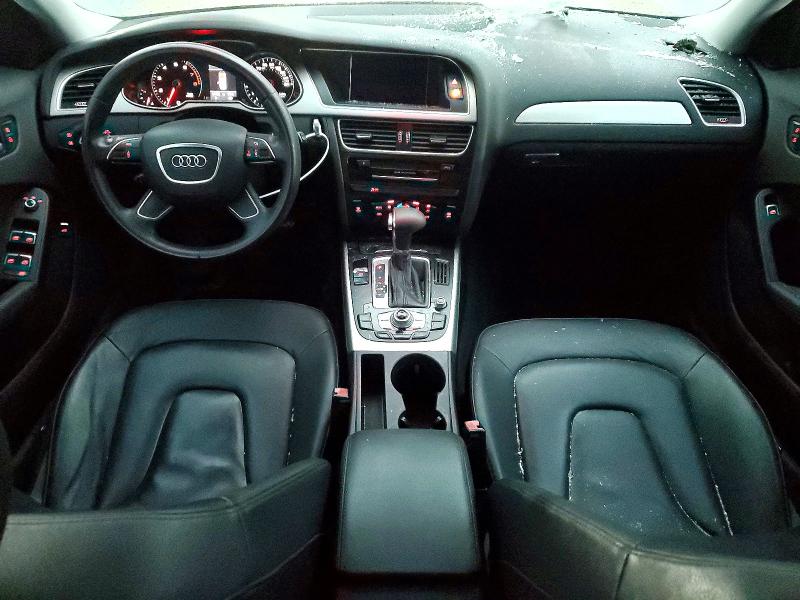 2014 Audi A4 VIN WAUAFAFL9EN034519 COPART salvage auction — FRONT END, Tx - Salvage Vehicle Title, sold $2,000 on 2026-07-02 (photo 8)