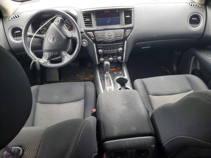 2017 Nissan Pathfinder VIN 5N1DR2MM1HC679363 COPART salvage auction — FRONT END, Or - Non Public Clean Title, sold $2,000 on 2026-07-12 (photo 8)